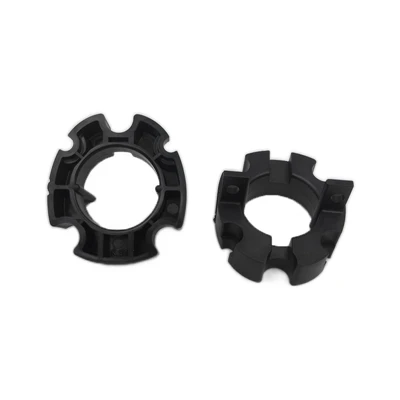 What are the common causes of burns in injection molding?